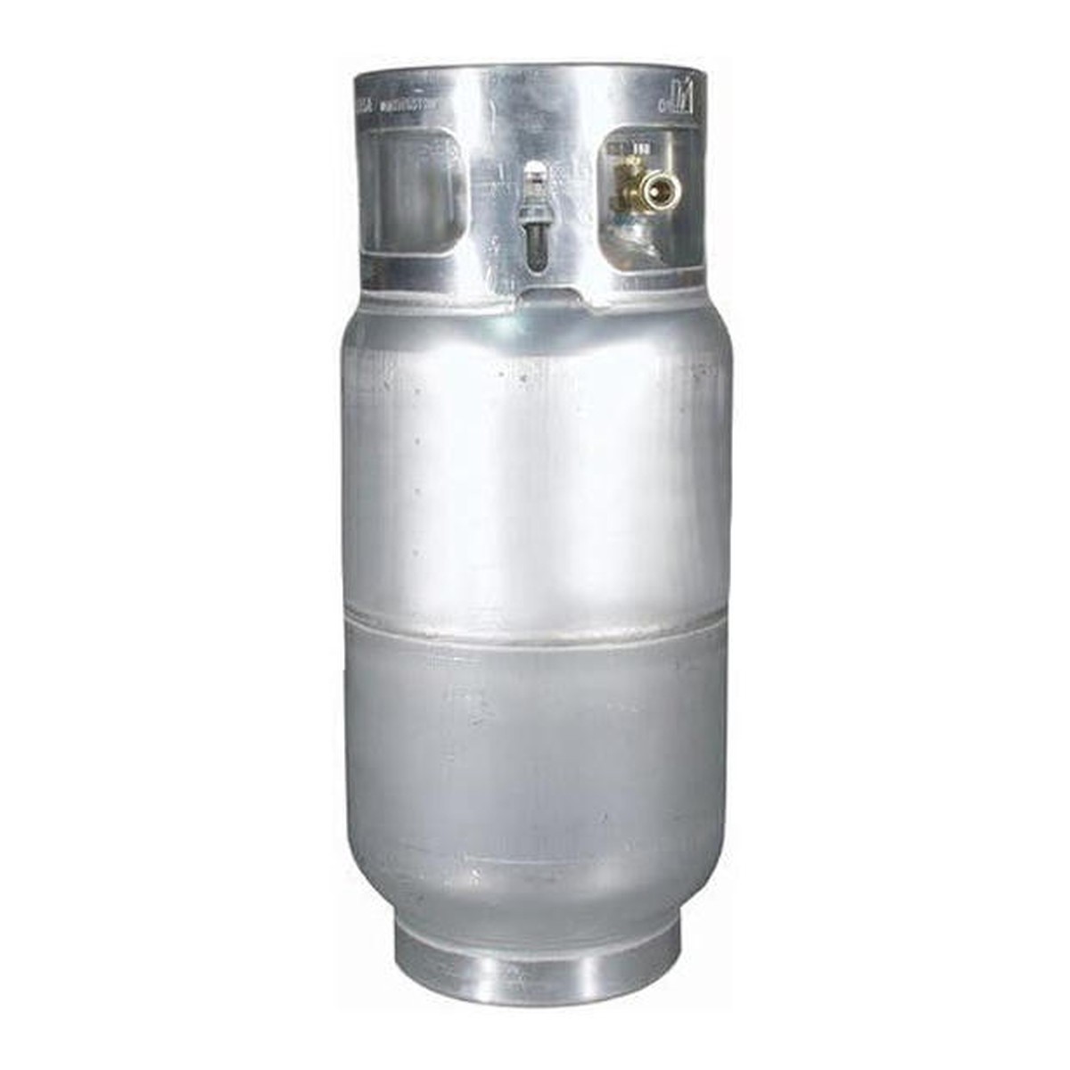 Aluminum forklift propane tank